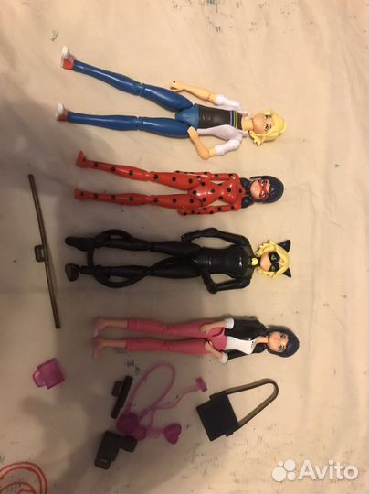 Оригинальные фигурки 2015 года Bandai Miraculous