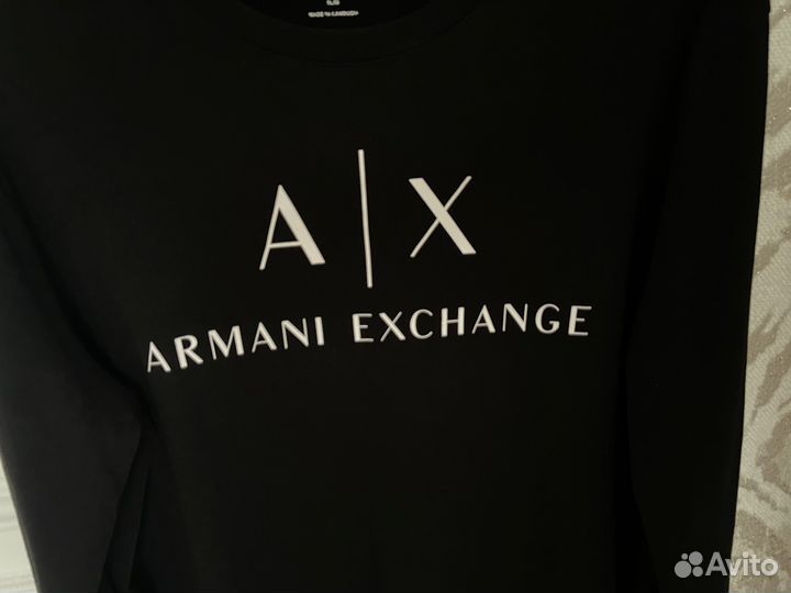 Лонгслив armani exchange