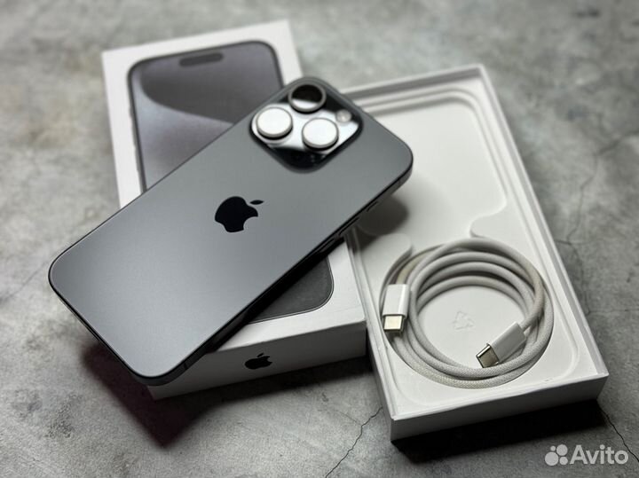 iPhone 15 Pro 128gb Акб 100 В идеале (sim+sim)