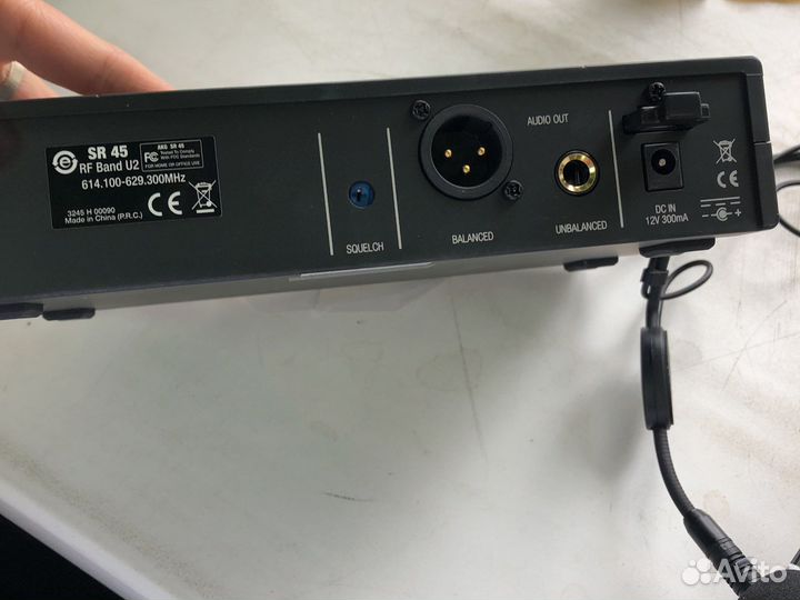 Радиосистема с головным микрофоном perception