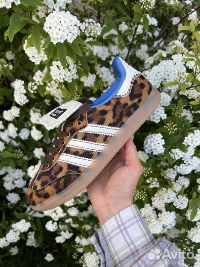 Adidas Samba Pony x Wales Bonner leopard