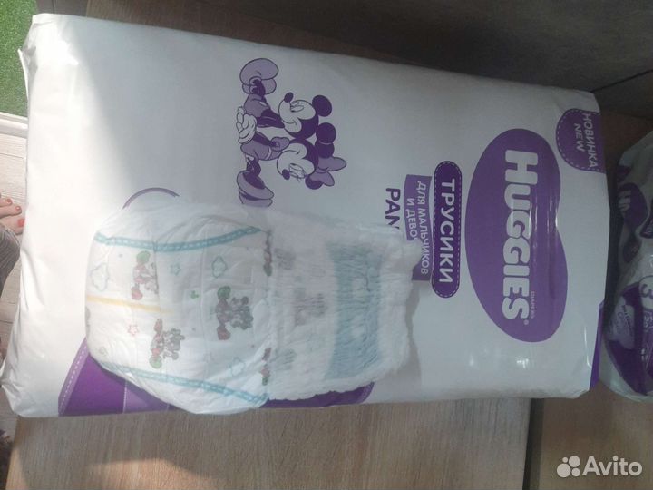 Подгузники трусики huggies 3