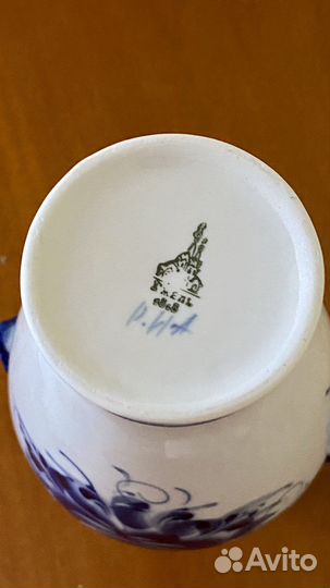 Гжель вазочка