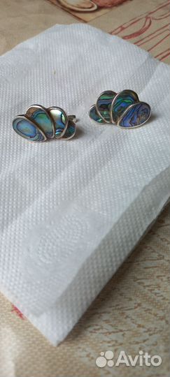 Серебро серьги, кольца СССР