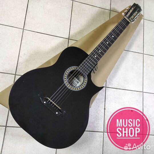 Гитара новая акустическая с широким грифом