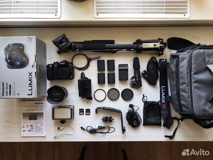Panasonic lumix gh3 + комбо набор