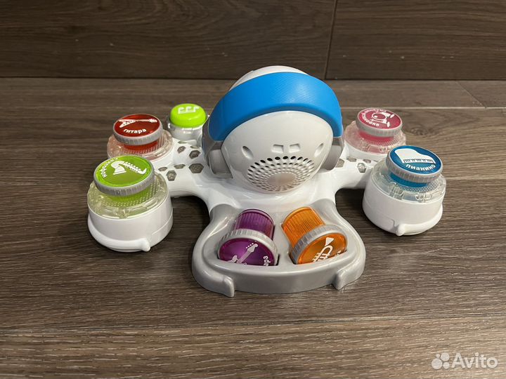 Продам музыкальную игрушку осьминог fisher price
