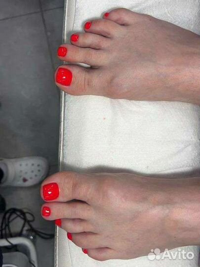 Маникюр наращивание педикюр