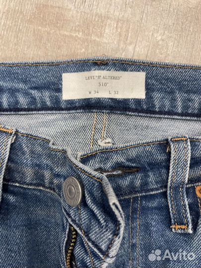 Джинсы мужские levis zara hm w34 l32