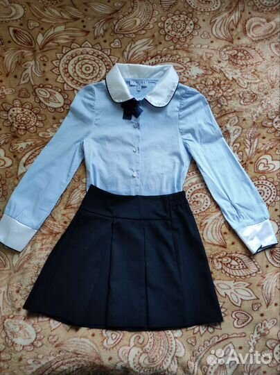 Школьные вещи пакетом на девочку 128 134 (1 класс)