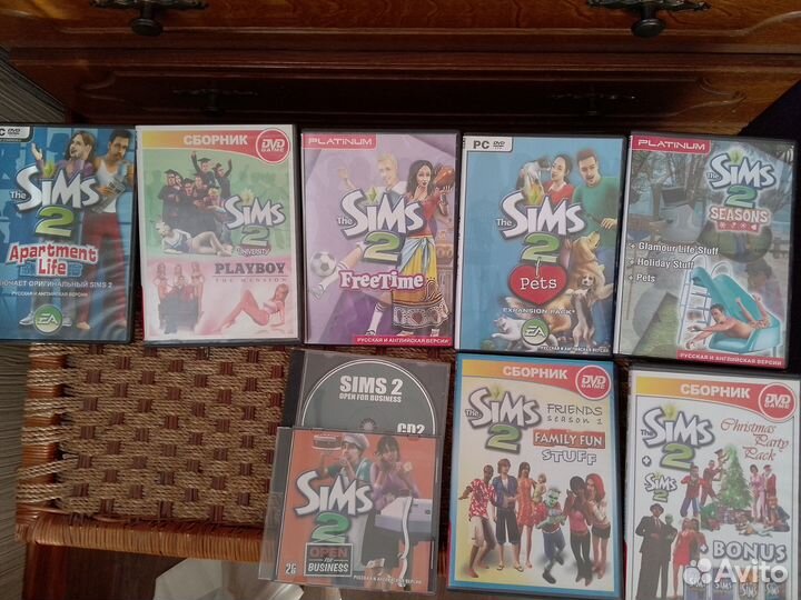 DVD, CD диски Sims 2