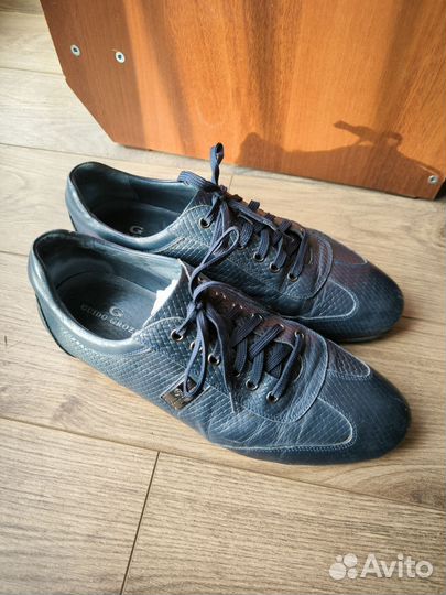 Туфли синие 46 размер Guido Grozzi