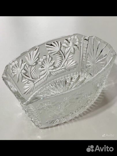 Ваза хрусталь