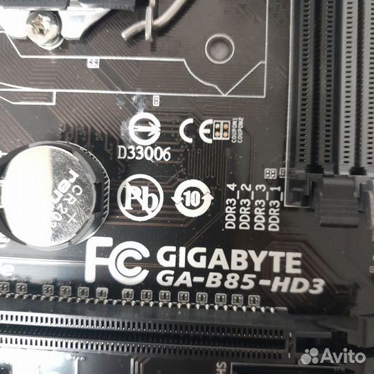 Материнская плата gigabyte GA-B85-HD3