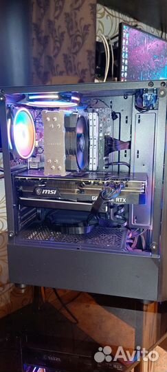 Игровой пк i5 12400f rtx 3080ti + Монитор 2к