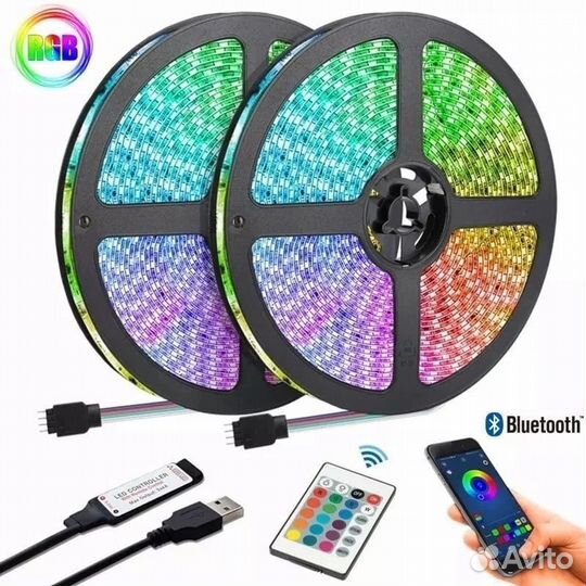 Светодиодная лента rgb 5050