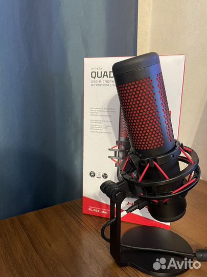 Игровой микрофон для пк HyperX Quadcast