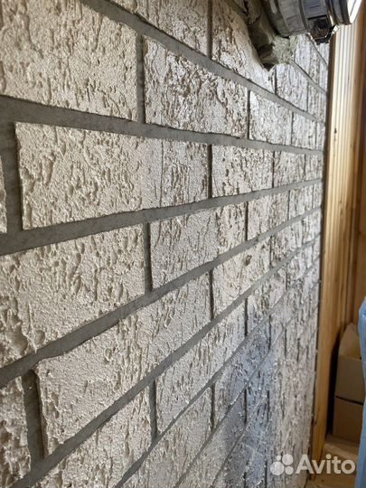 Декоративный кирпич из штукатурки