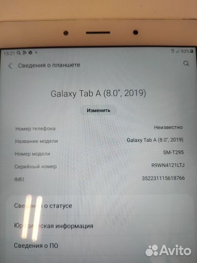 Планшет samsung tap a