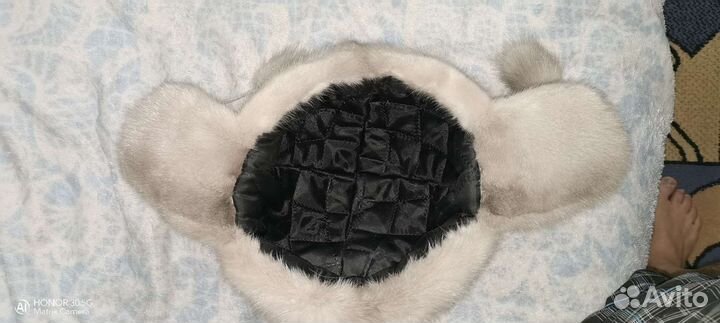 Шапка норковая женская бу