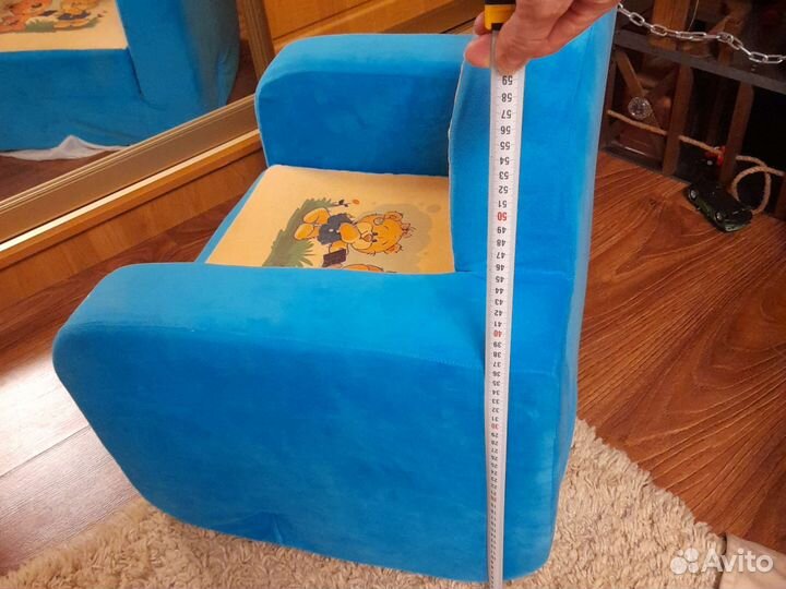 Кресло детское паралоновое раскладное