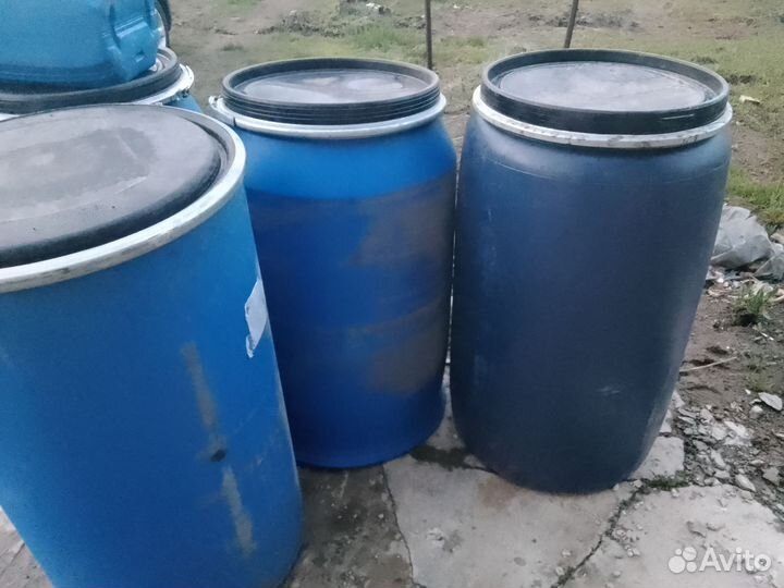 Бочка пластиковая промытая