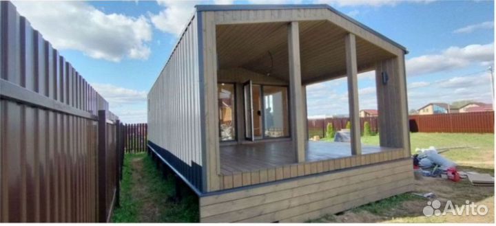 Каркасный дом с доставкой 60 м кв, арт. дм-4134