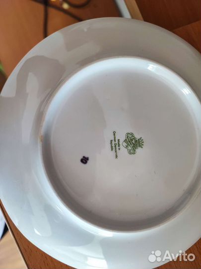 Чайный сервиз мадонна ГДР 6 персон