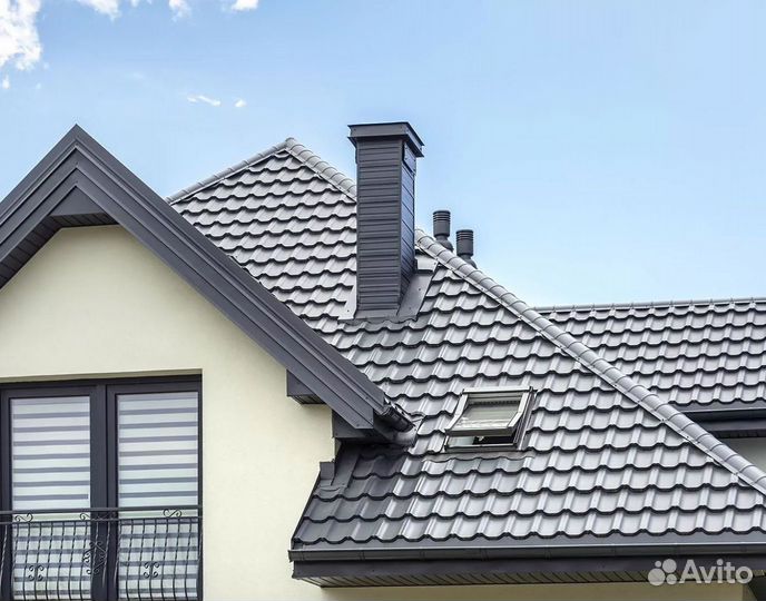 Металлочерепица серая от завода с бесплатной доставкой