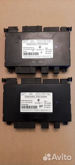 Блок управления сидением Mercedes E-Class W211