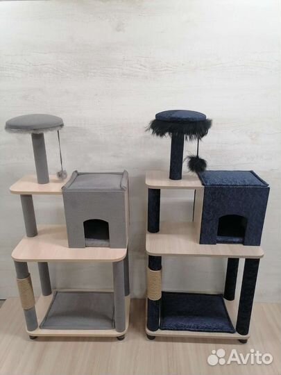 Домик для кошки с когтеточкой