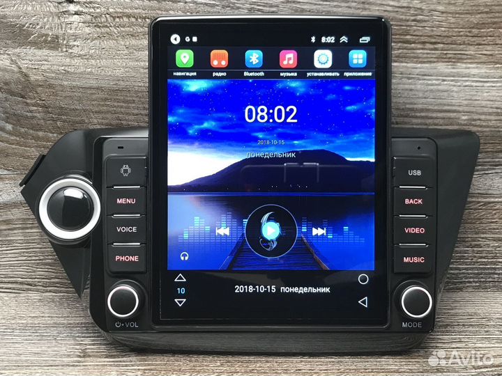 Магнитола на Kia Rio