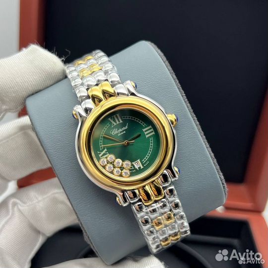 Женские кварцевые часы Chopard happy sport