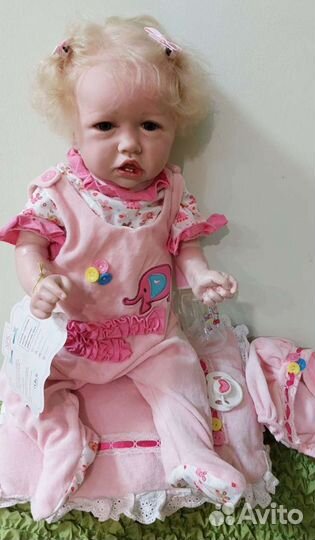 Кукла Реборн Варя, 57 см силикон с винилом