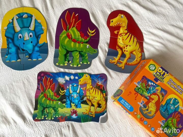 Развивающие игрушки новые пазлы maxi макси гиганты