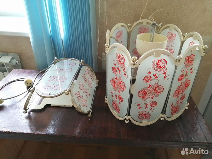 Люстра и бра комплектом
