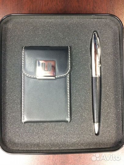 Подарочный набор визитница и ручка