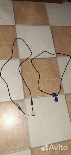 Провод vga-vga и dvi-dvi, dvi-hdmi новые