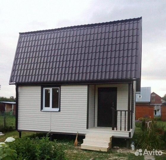 Каркасный дом 6х6