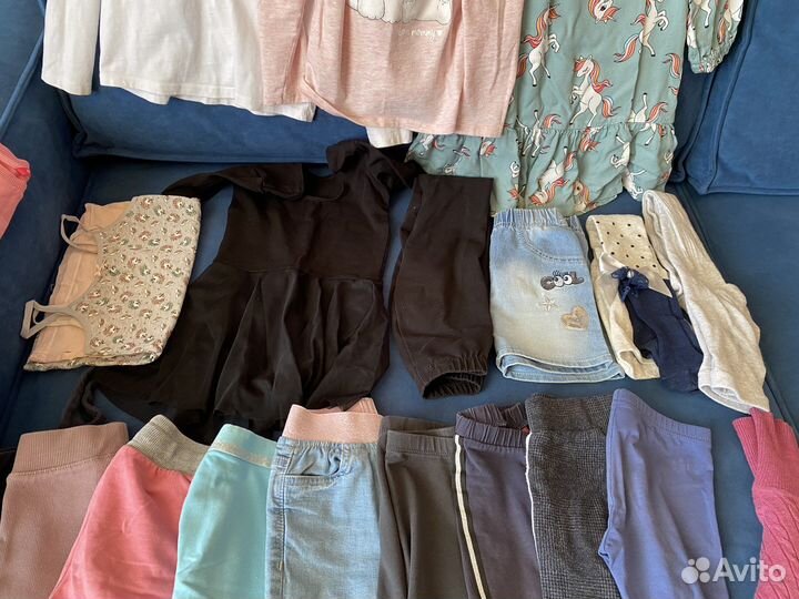 Вещи для девочки 3-4-5 лет пакетом