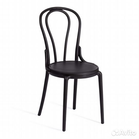 Стул thonet (mod. PL62) пластик, Black (черный)