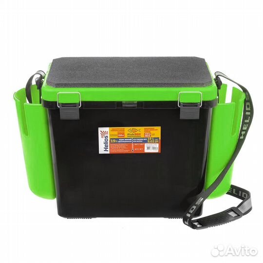 Ящик зимний FishBox односекционный (19л) зеленый