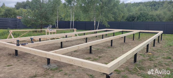 Винтовые сваи с монтажом