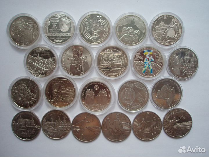 Юбилейные монеты Украины и ходячка