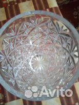 Вазы хрустальные из советских времен