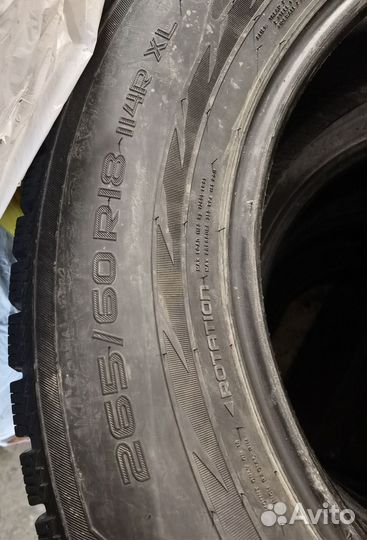 Шины зимние R 18 265 60 Nokian