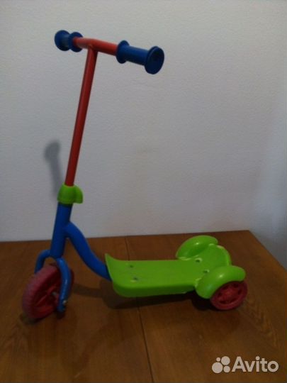 Самокат детский трехколесный бу