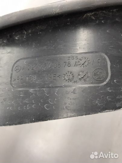 Уплотнитель двери задний правый Mercedes S-Class