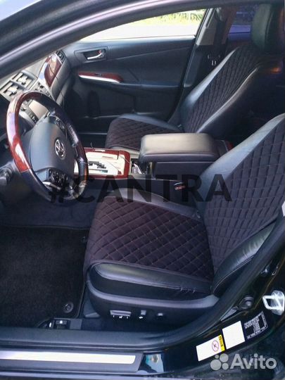 Автонакидки из алькантары Тойота Toyota кантра