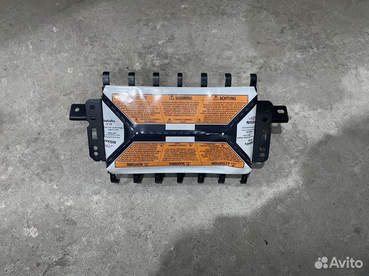 Подушка airbag пассажира nissan qashqai J10